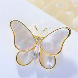 Zircon Fritillary Butterfly Brooch Temperament – Jewelry Gift Ideas — 2