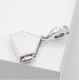 Silver beads string pan bracelet DIY beads – Jewelry Gift Ideas — 3