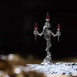 British Retro Gothic Style Dried Bone Candlestick – Jewelry Gift Ideas — 5