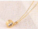 8 colors diamond titanium steel necklace – Jewelry Gift Ideas — 6
