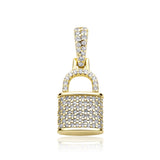 S925 Silver Small Lock Necklace Female Fashion – Jewelry Gift Ideas — 9