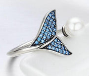 Mermaid Tail Silver Ring – Practical Gifts — 9
