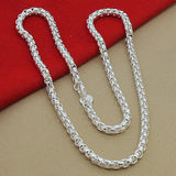 Silver Plated Round Box Necklace Clip Clasp – Jewelry Gift Ideas — 6
