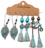 Bohemian Style Vintage Earrings-Dianasteves -Women – Stylish Gifts — 11
