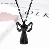 Hollow Perfume Bottle Pendant Titanium Steel – Jewelry Gift Ideas — 8