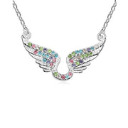 Eros Wings Full Diamond Multicolor Girls Pendant – Jewelry Gift Ideas — 6