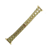 Two-tone Alloy Strap I-bead Diamond-set Metal Strap – Meaningful Gifts — 7