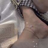 Round Beads Mermaid Dolphin Tail Anklet – Birthday Gifts — 1