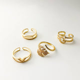 Simple And Cool Style Geometric Personality Retro Ring – Stylish Gifts — 8
