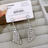 Fully Drilled Geometric Triangle Earrings – Useful Gifts — 5