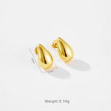 Fashion Personalized Minority Glazed Surface Ear Stud – Stylish Gifts — 2