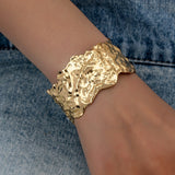 WT-B667 Unique Irregular Lines 18K Gold Plated – Jewelry Gift Ideas — 4