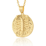 Twelve Constellations Pendant Copper Plated 18K – Jewelry Gift Ideas — 11