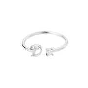 Letters Ring 26 Letters AZ Gold 18K Gold Plated Ring – Gift Ideas — 14