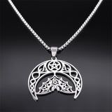 Stainless Steel Men's And Women's Silver Necklace – Jewelry Gift Ideas — 4