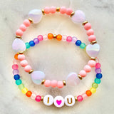 Colorful Dopamine Letter Love Acrylic Bracelet – Jewelry Gift Ideas — 7