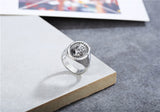 Cross Heart Retro Titanium Steel Ring – Gift Ideas — 2