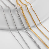 Stainless Steel Snake Chain Simple European – Stylish Gifts — 1