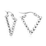 Fashion Simple Female Gold and Silver Round Earrings – Stylish Gifts — 8