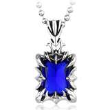 Vintage Titanium Steel Gem Sweater Chain Pendant – Jewelry Gift Ideas — 1