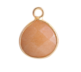 Dyed Jade Water Drop Pendant Necklace – Jewelry Gift Ideas — 14