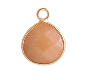 Dyed Jade Water Drop Pendant Necklace – Jewelry Gift Ideas — 14
