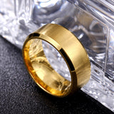 Titanium Steel Ring Men's Ring Scratch Resistant – Gifts for Him — 4