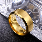 Titanium Steel Ring Men's Ring Scratch Resistant – Gifts for Him — 4
