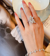 Indifferent Ins Niche Design Light Luxury Sweet Ring – Gift Ideas — 5