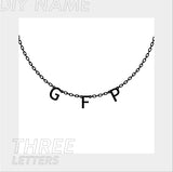 Personalized Alphabet Name Necklace DIY – Jewelry Gift Ideas — 4