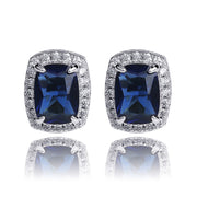 Colored large zircon personality earrings – Everyday Gifts — 12