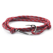 Fashion Anchor Fish Hook Bracelet Handmade Rope – Stylish Gifts — 4