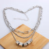 Fashion Long Geometric Pendant Multilayer – Jewelry Gift Ideas — 6
