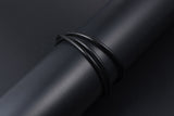 Black Woven Linen Wax Rope Necklace – Jewelry Gift Ideas — 10