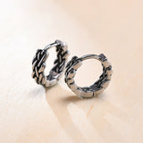 Titanium Earrings Stainless Steel Twist Retro Color – Stylish Gifts — 2