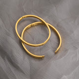 Simple Smooth Buckle Bracelet Cool Wind 4mm6mm – Jewelry Gift Ideas — 4