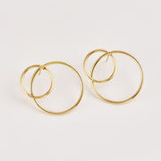 Fashion Simple Shape Trend 8 Word Ear Hoop Earrings – Stylish Gifts — 6
