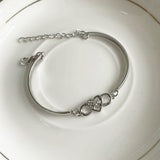 Infinity Heart Bracelet Bangle Crystal Love – Jewelry Gift Ideas — 5