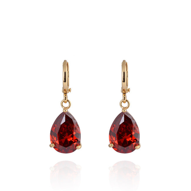Popular Fashion AAA Drop Zircon Earrings – Stylish Gifts — 1