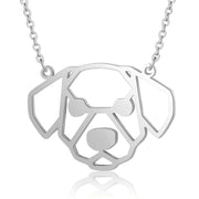 Weixing puppy titanium steel necklace – Jewelry Gift Ideas — 8