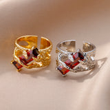 Zircon Niche Fashion, Heart-shaped Ring, Light – Jewelry Gift Ideas — 6