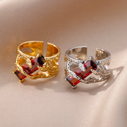 Zircon Niche Fashion, Heart-shaped Ring, Light – Jewelry Gift Ideas — 6