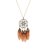 Round Dream Catcher Vintage Feather Tassel – Jewelry Gift Ideas — 4
