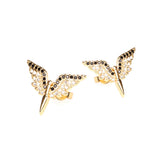 Three-Piece Full Diamond Angel Wings Necklace – Jewelry Gift Ideas — 6