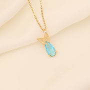 Ice Flower Blue Love Pendant Personality – Jewelry Gift Ideas — 11
