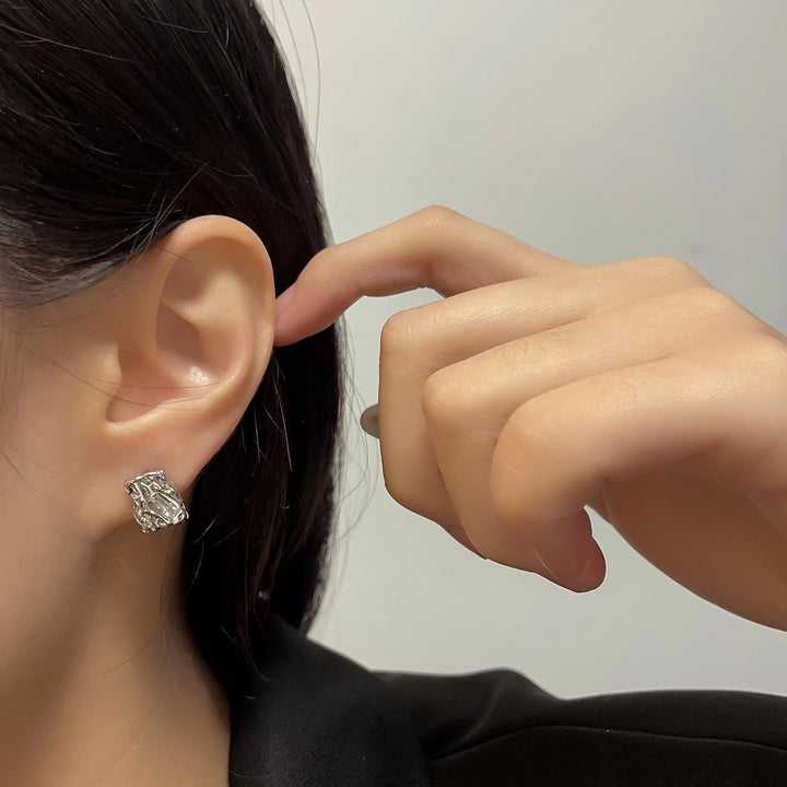 Fashionable Small Square Stud Earrings For Women – Gifts for Her — 1