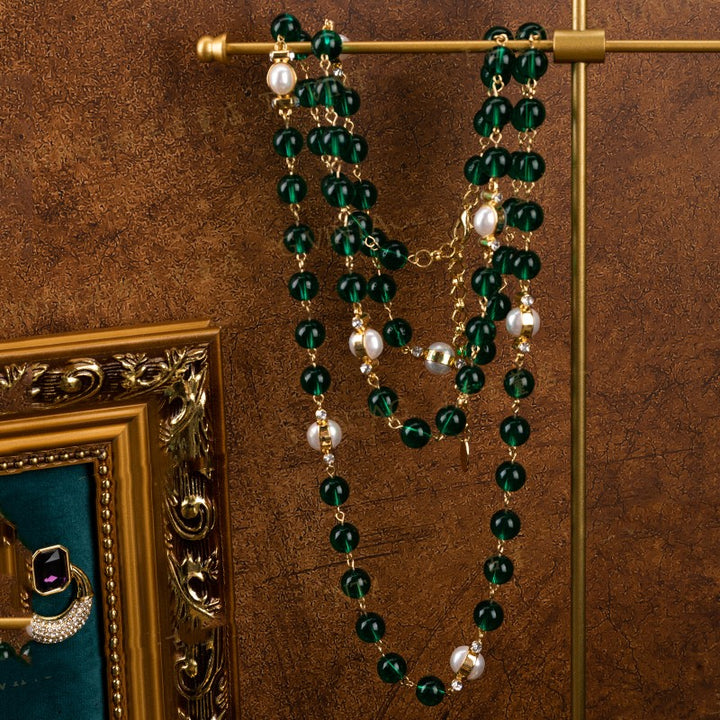 Electroplated Real Gold Lake-blue Green Colored – Jewelry Gift Ideas — 1