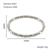 Fashion Bamboo Titanium Steel Bracelet Three – Jewelry Gift Ideas — 11