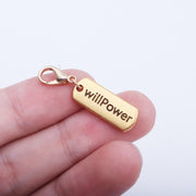 Lobster Clasp Gold English Word Alloy Pendant – Jewelry Gift Ideas — 2