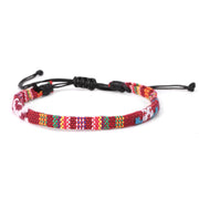 Iridescent Boho Bracelet Original Handmade Cotton – Jewelry Gift Ideas — 16